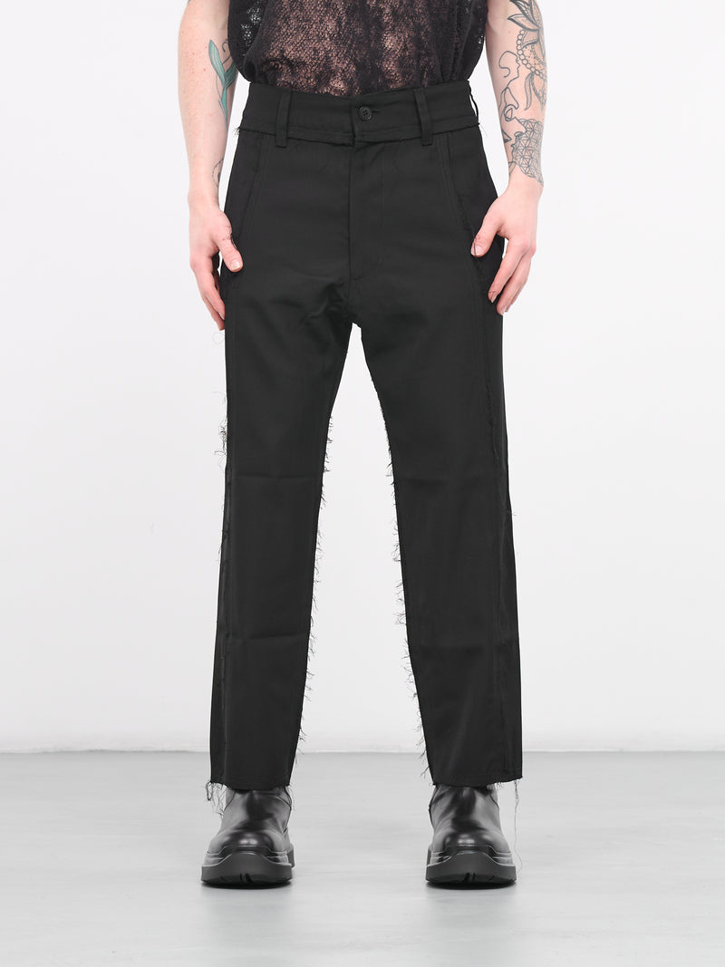 Panel Trousers (P102-BLACK)