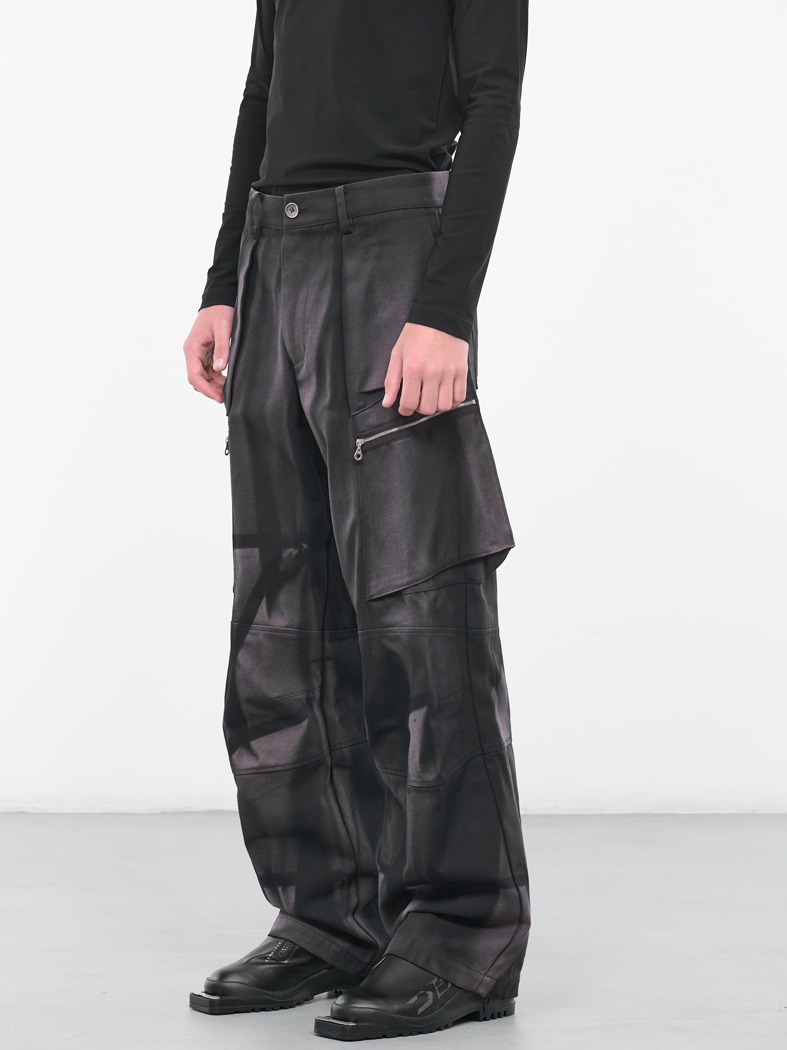 Sun Bleached Cargo Pants (PA05-NAVY)
