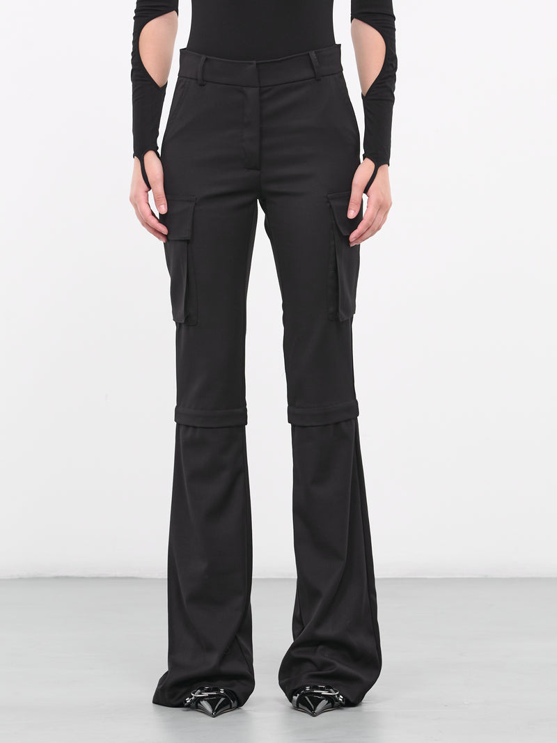 Convertible Cargo Trousers (PA023434730473-BLACK)