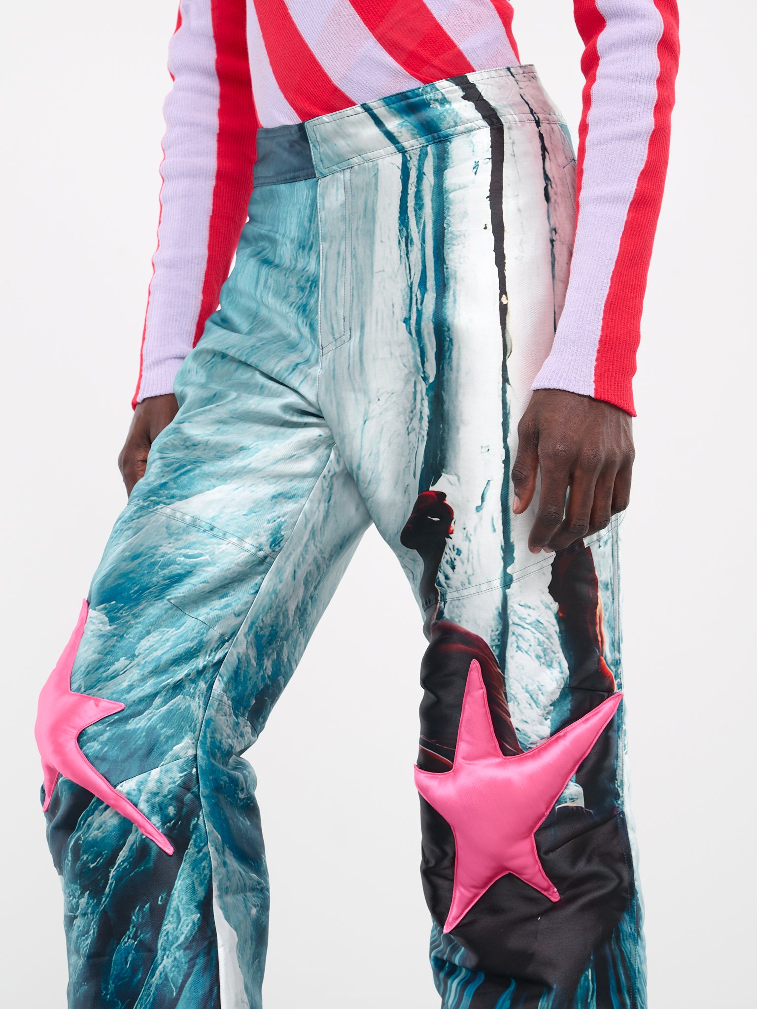 Ski Puffer Pants (PA113858111811-SPACE-PRINT)