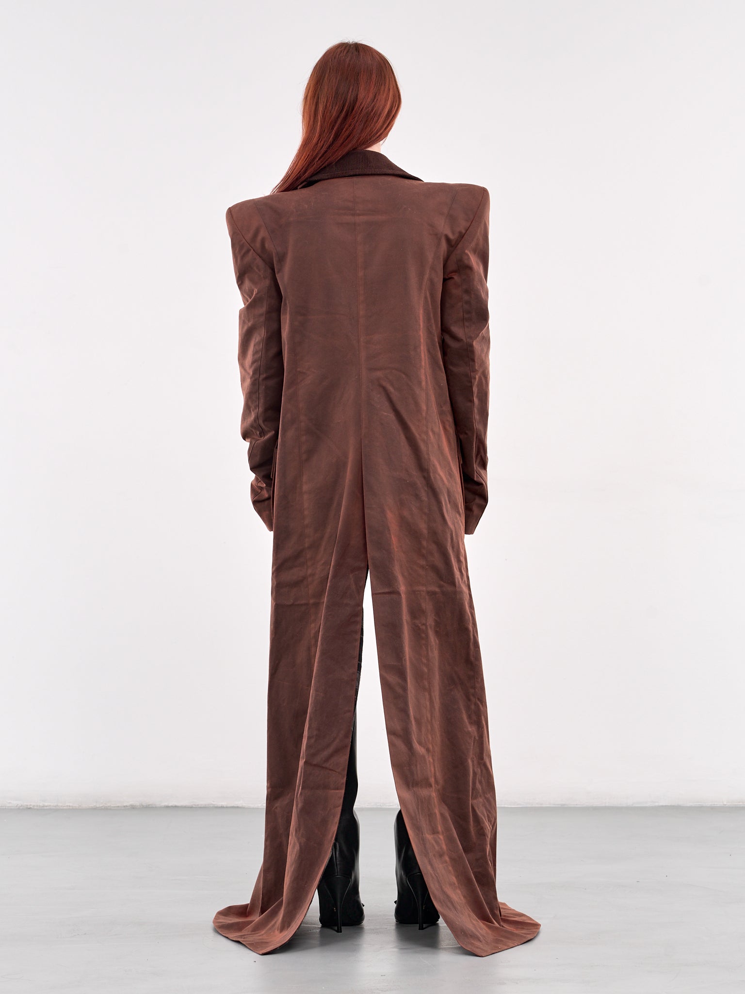 Pagoda Hunting Maxi Coat (PAGODA-HUNTING-MAXI-RUST)