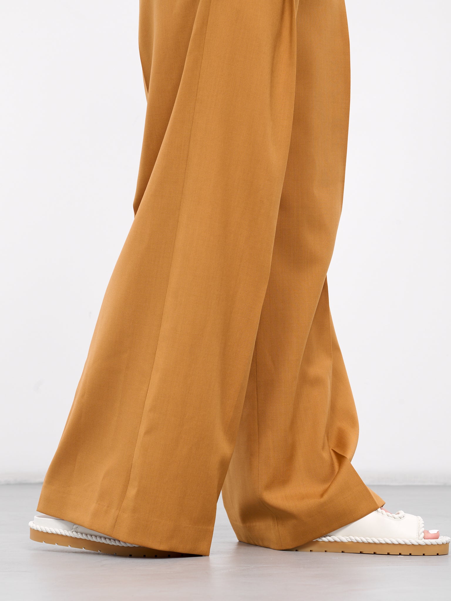 Wide Leg Trousers (PAMA0493SU-UTWA20-PUMPKIN)