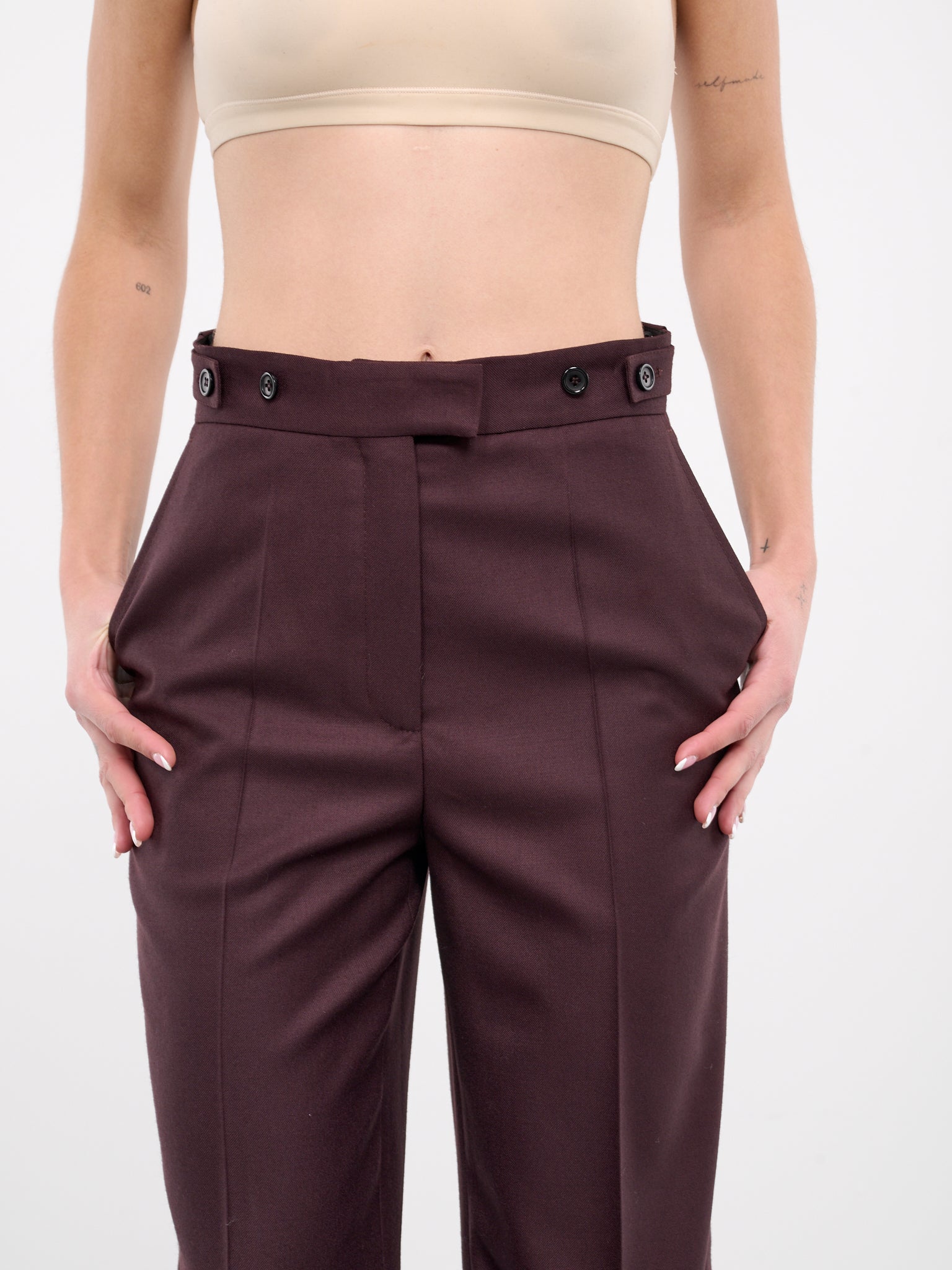 Tailored Pants (PANTS-4-BURGUNDY)