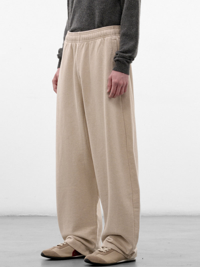 Beige Cotton Corso Sweatpants (PAU00286AJ00325-BEIGE)