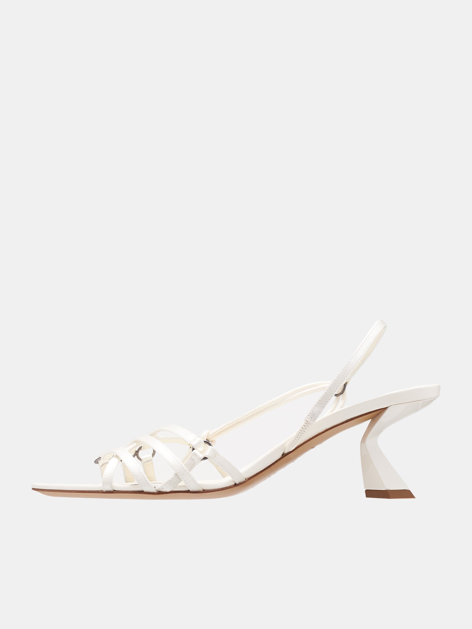 Low Heeled Sandals (PCW42025-OFF-WHITE)