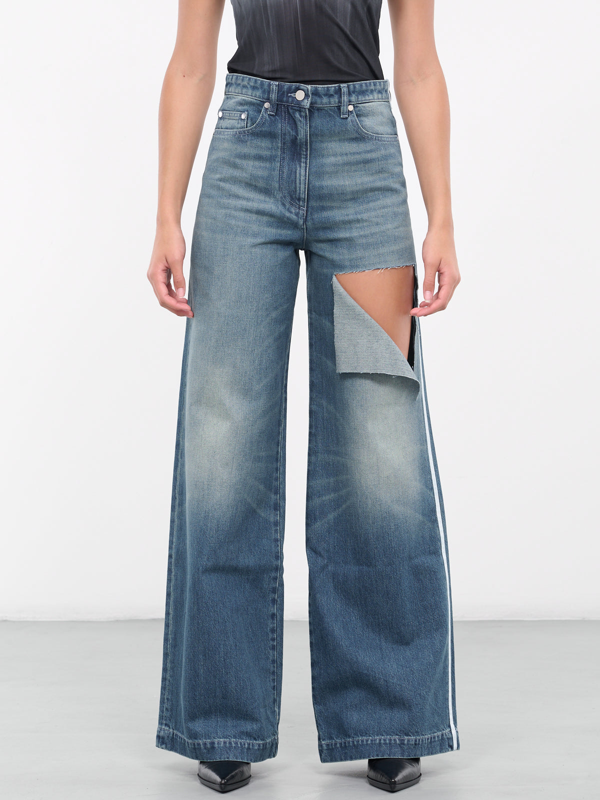 Ripped Jeans (PD-U-171-DE-POWDER-BLUE)