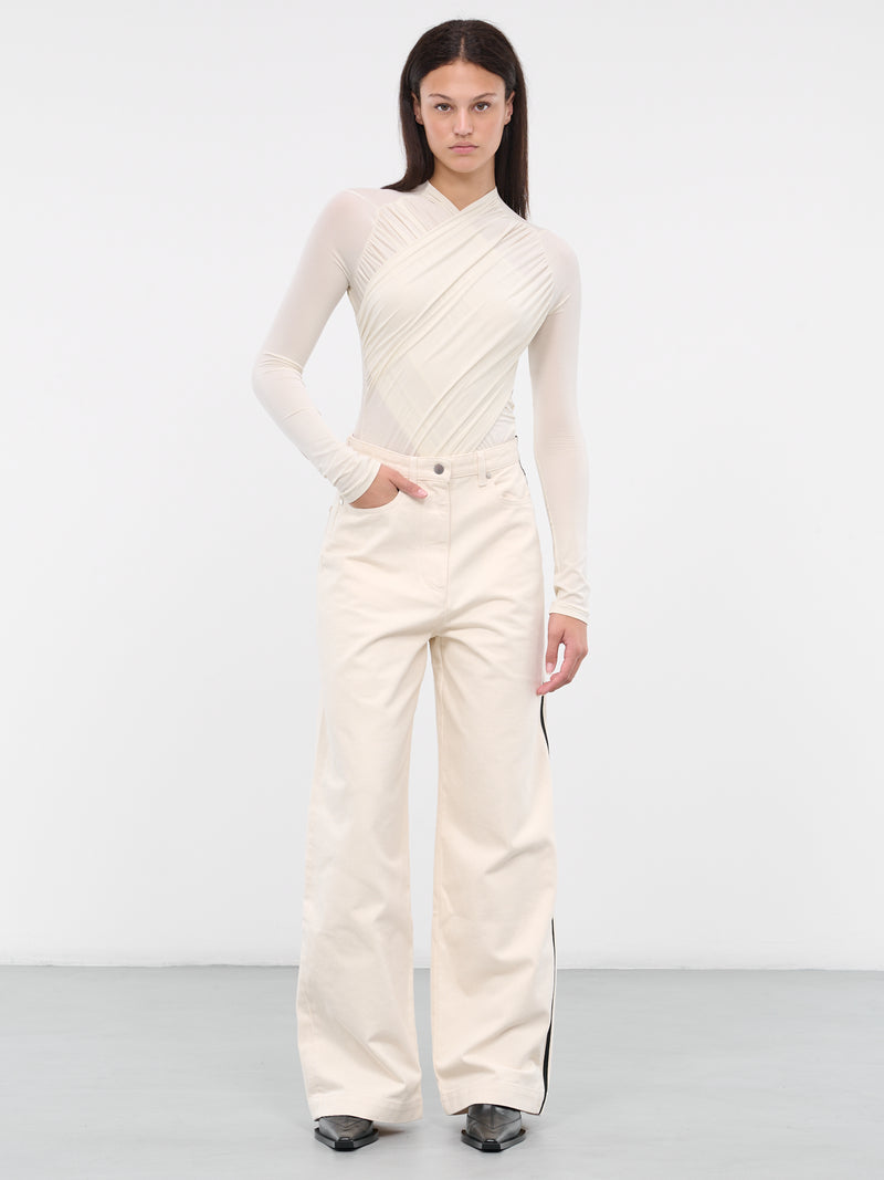 Oversized Jeans (PD-U-172-DE-OFF-WHITE)