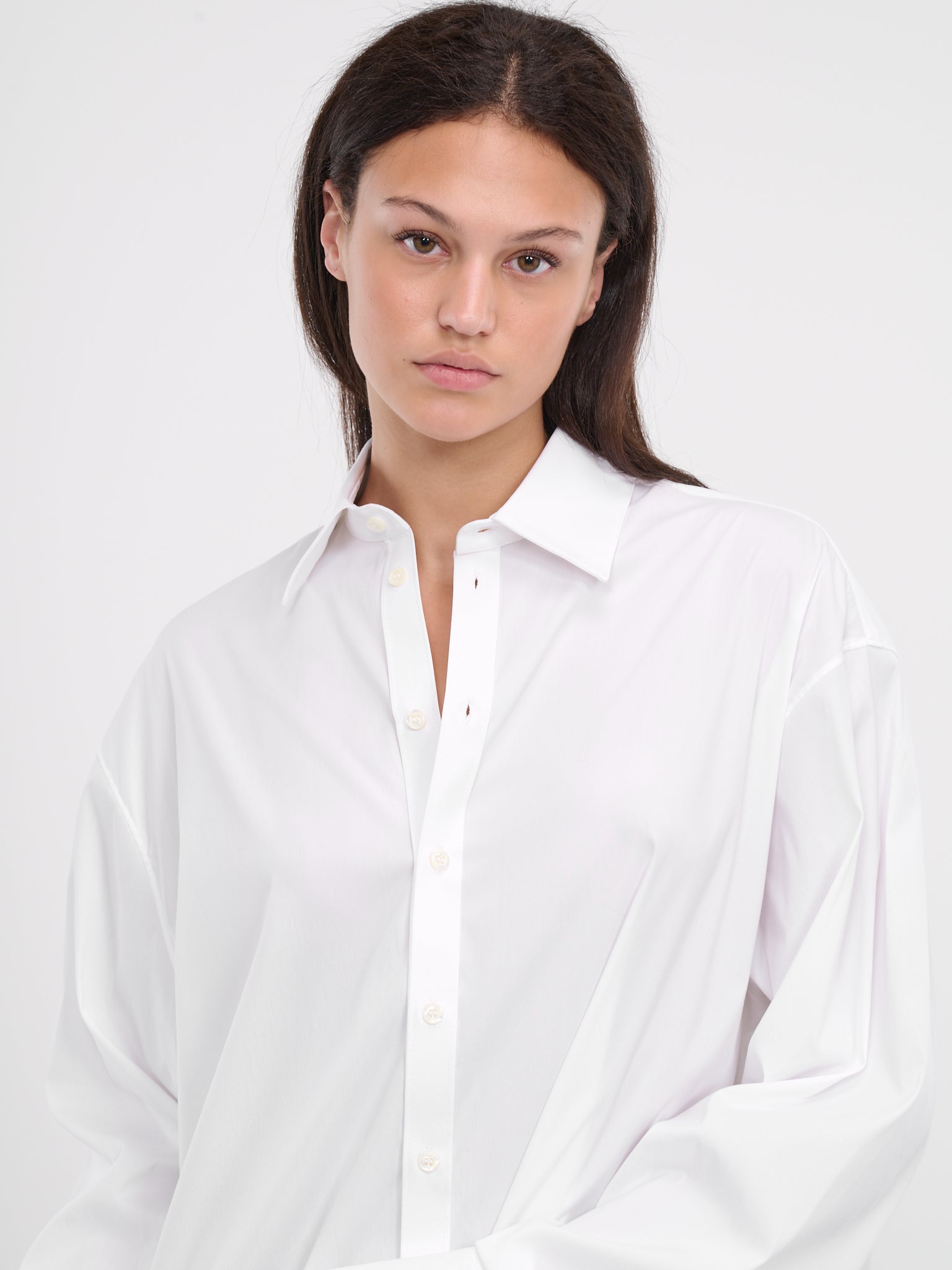 Oversized Shirt (PD-U-474-OFF-WHITE)