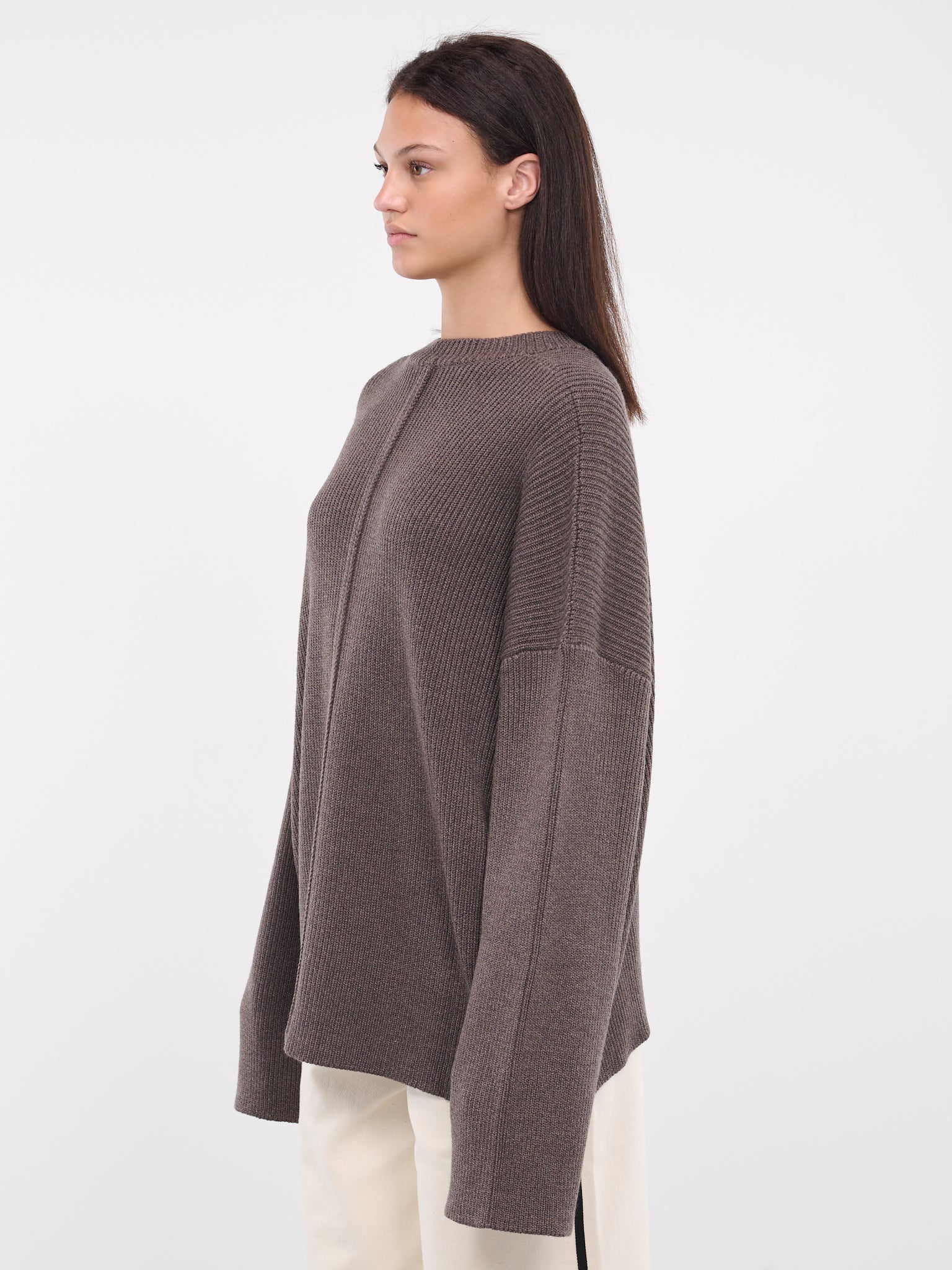 Cape Sweater (PD-U-723-DARK-ASH-MELANGE)