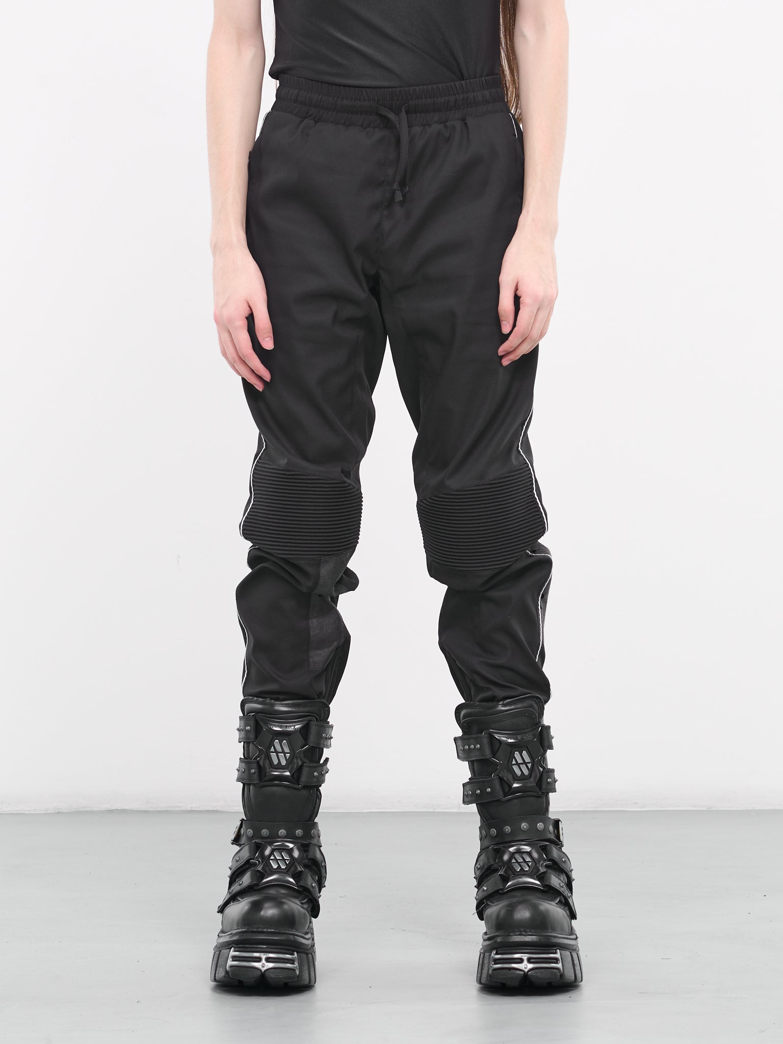 Lock Stitched Track Pants (PE-T02-BLACK)