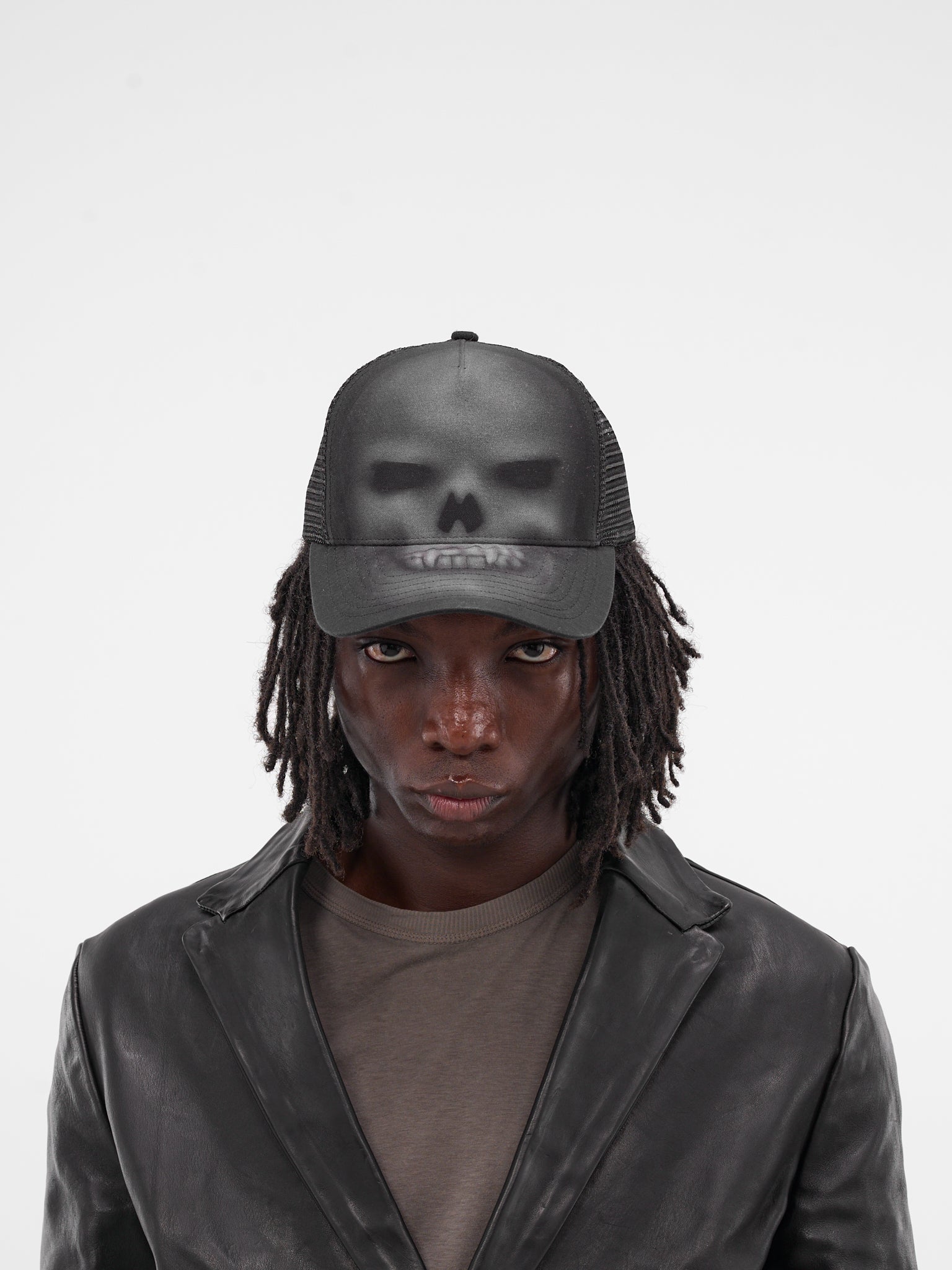 Black Peace Walker Trucker Hat (PEACE-WALKER-HAT-BLACK)