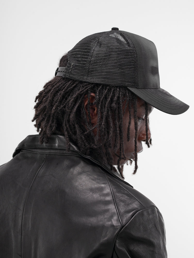 Black Peace Walker Trucker Hat (PEACE-WALKER-HAT-BLACK)