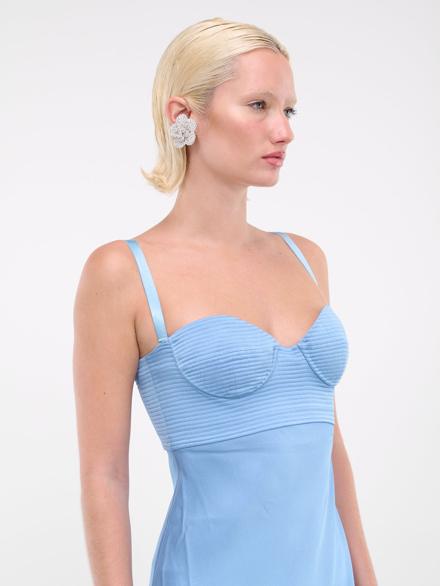 jenny blue dress Anna October - Blue Jenny Mini Dress for Women - size M INT