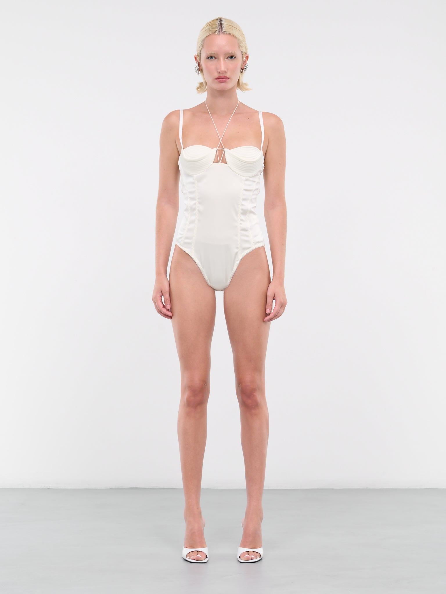 Kersti Bodysuit (PF2333-IVORY)