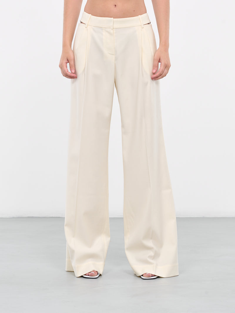 Hook Eye Trousers (PF2349-IVORY)