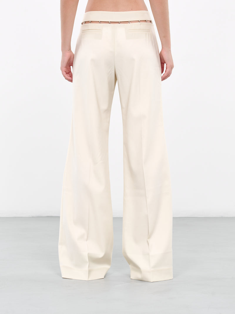 Hook Eye Trousers (PF2349-IVORY)