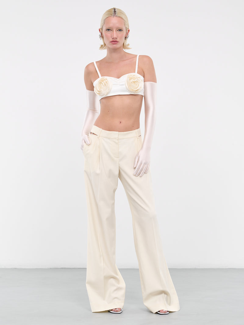 Hook Eye Trousers (PF2349-IVORY)