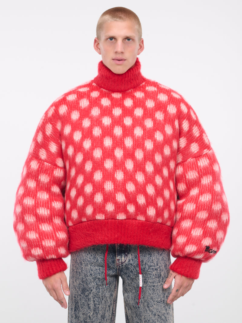DZ Polka Dot Jumper (PIMU0026LT-USCM09-RED)