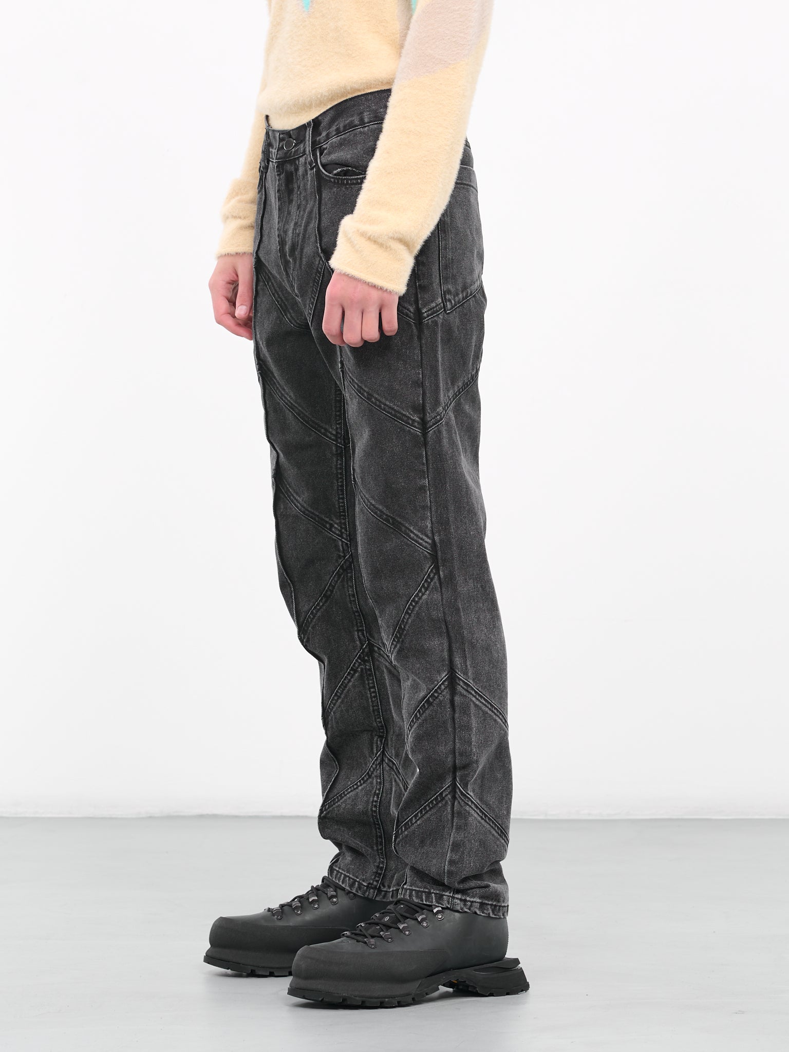 Jukebox Rave Jeans (PJ-01FG-JUBOX-RAVE-WASHED-BLAC)