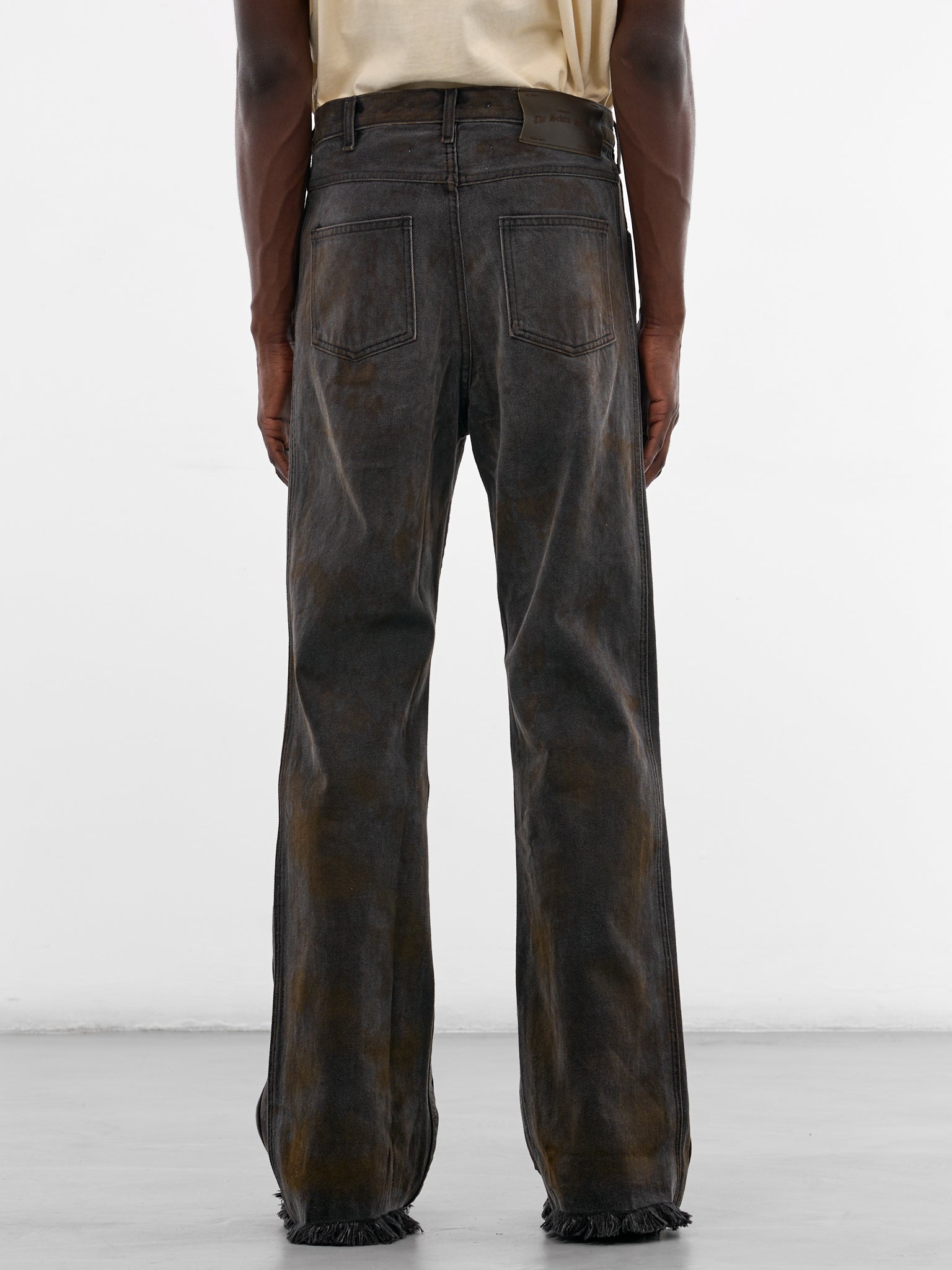 Dirty Black Chopper Carpenter Pants (PNT01-DBLK-DIRTY-BLACK)