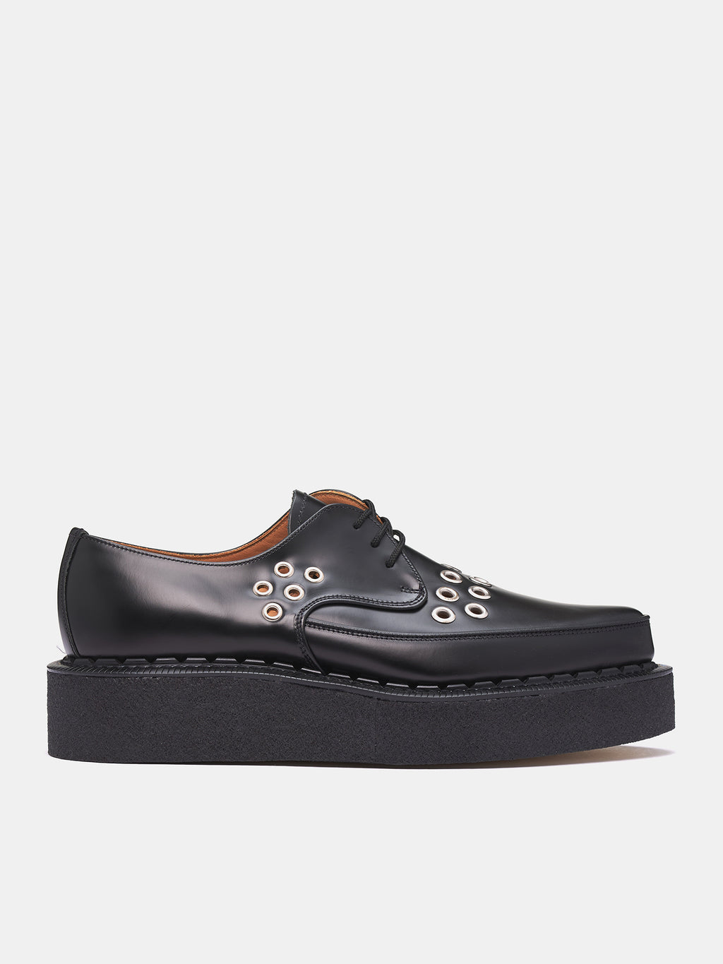 George Cox Diano Creepers (PO-K102-BLACK)