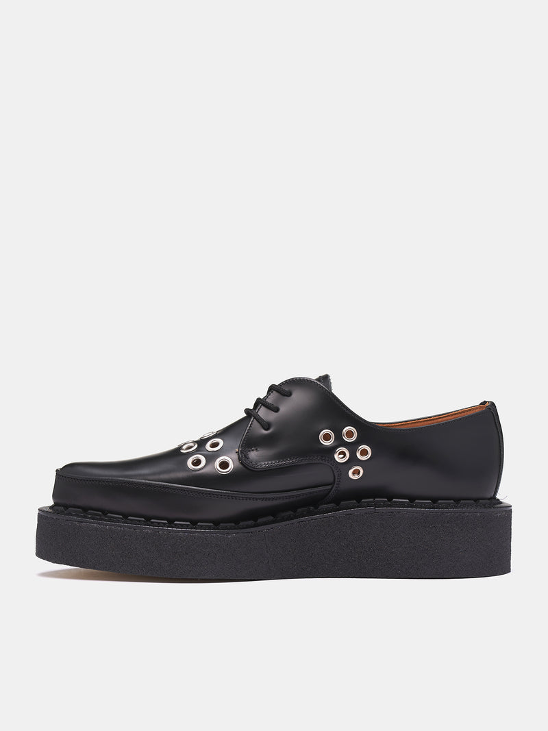 George Cox Diano Creepers (PO-K102-BLACK)
