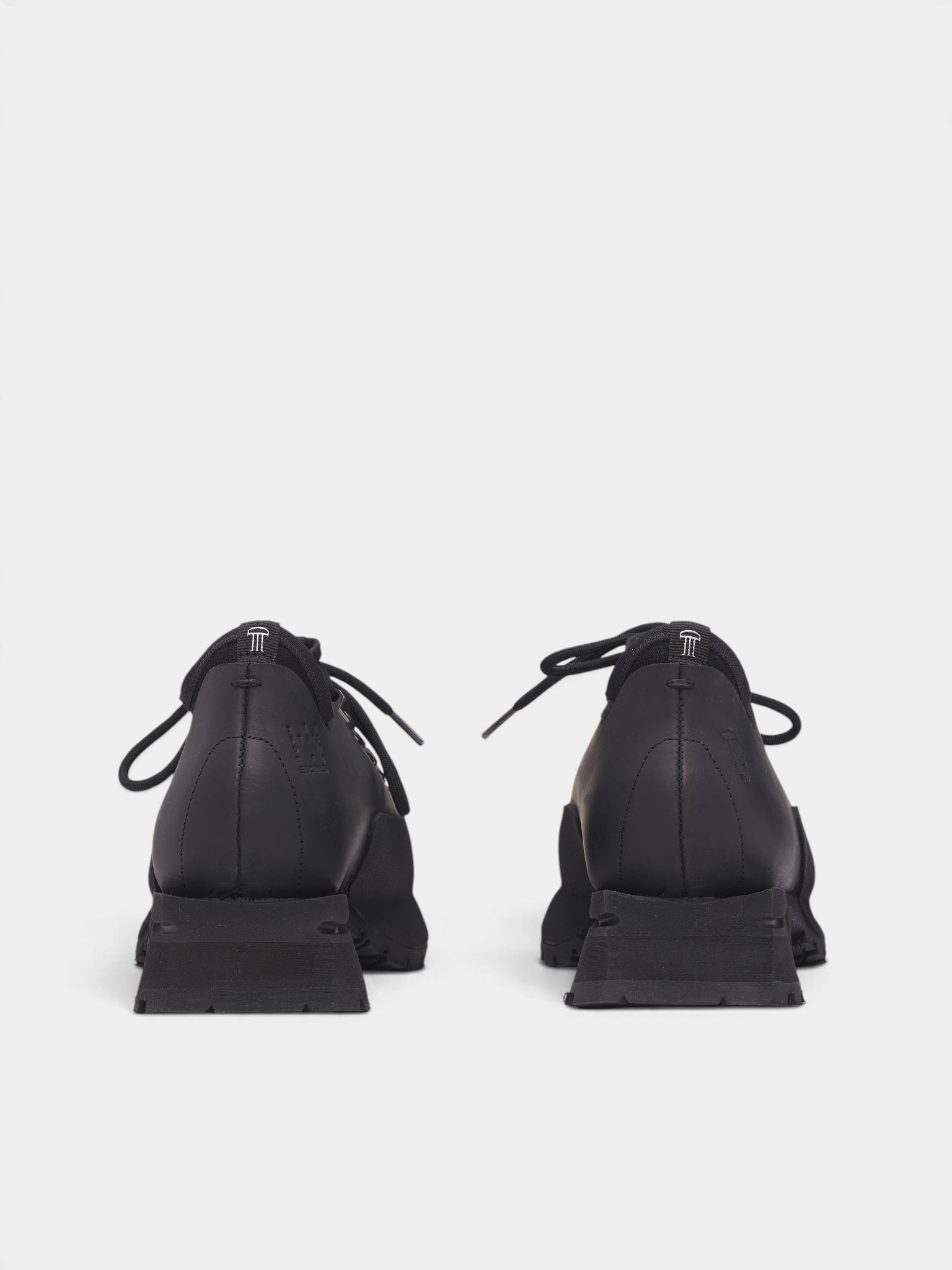 Poyana Black Leather Shoes (POYANA-BLACK)