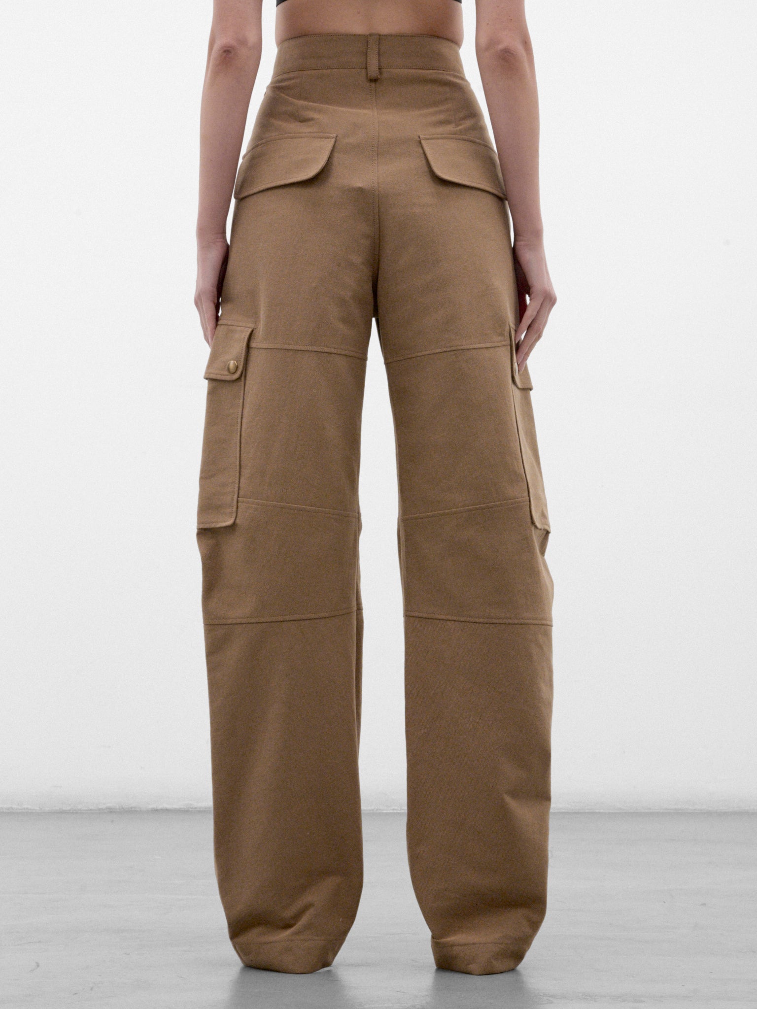 Camel Desert Code Cargo Pants (PPFW26PA01808-0003-CAMEL)