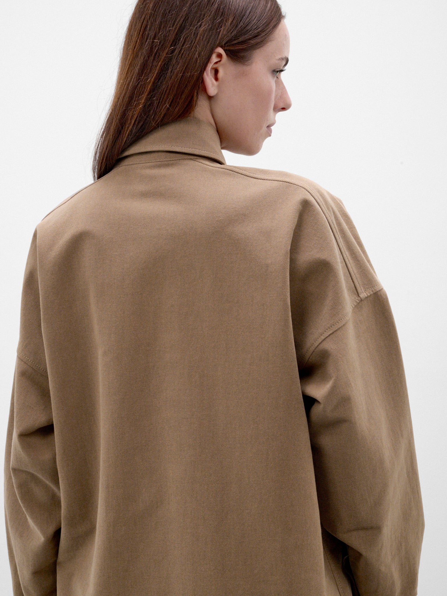 Camel Desert Code Shirt (PPFW26SR01320-0003-CAMEL)