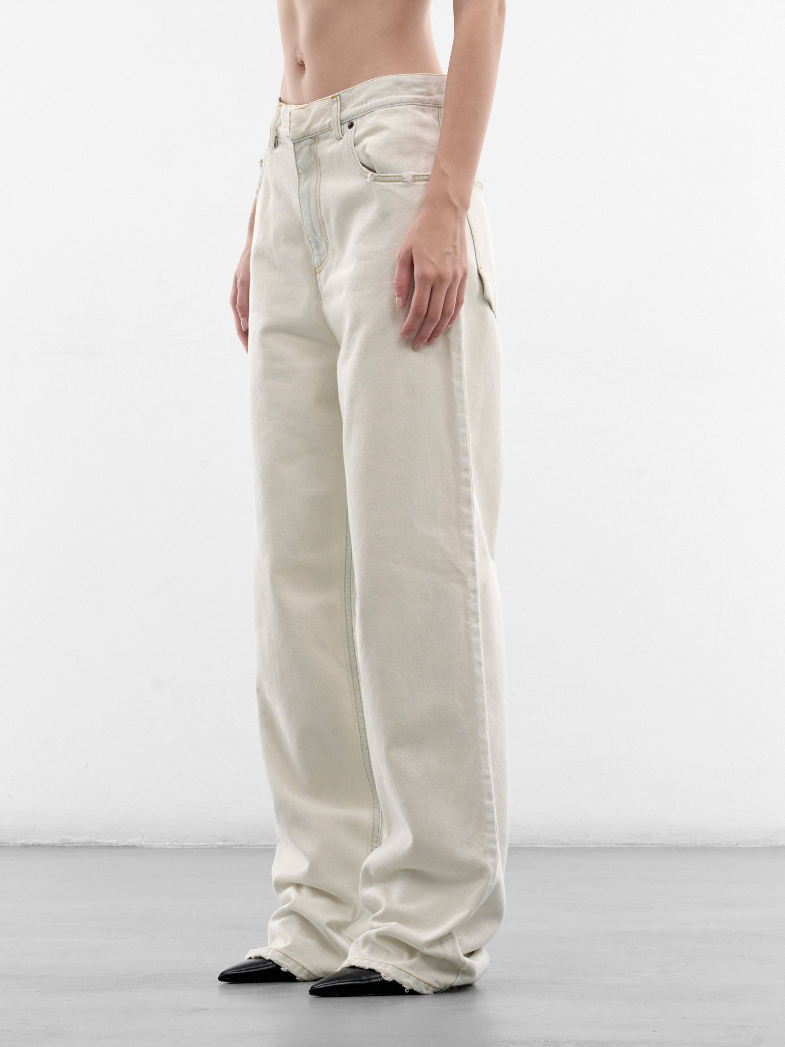 Sky Denim Wide Leg Jeans (PPSS26PA03012-0181-SKY)