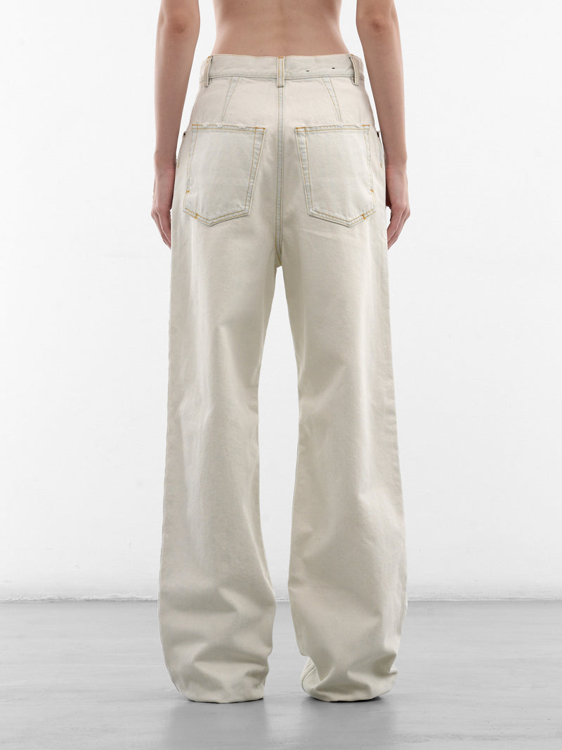 Sky Denim Wide Leg Jeans (PPSS26PA03012-0181-SKY)