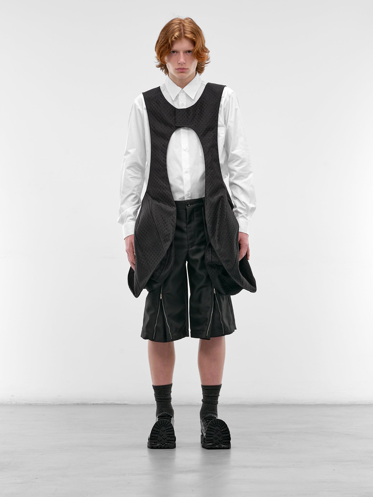 COMME DES GARCONS HOMME+ Sculptural Bubble Vest | H.Lorenzo - front