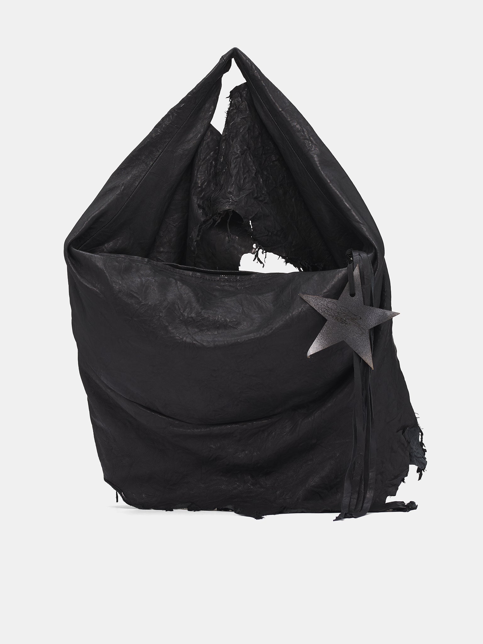 'Pitch Black' Lamb Leather Primal Bag (PRIMAL-BAG-PITCH-BLACK)