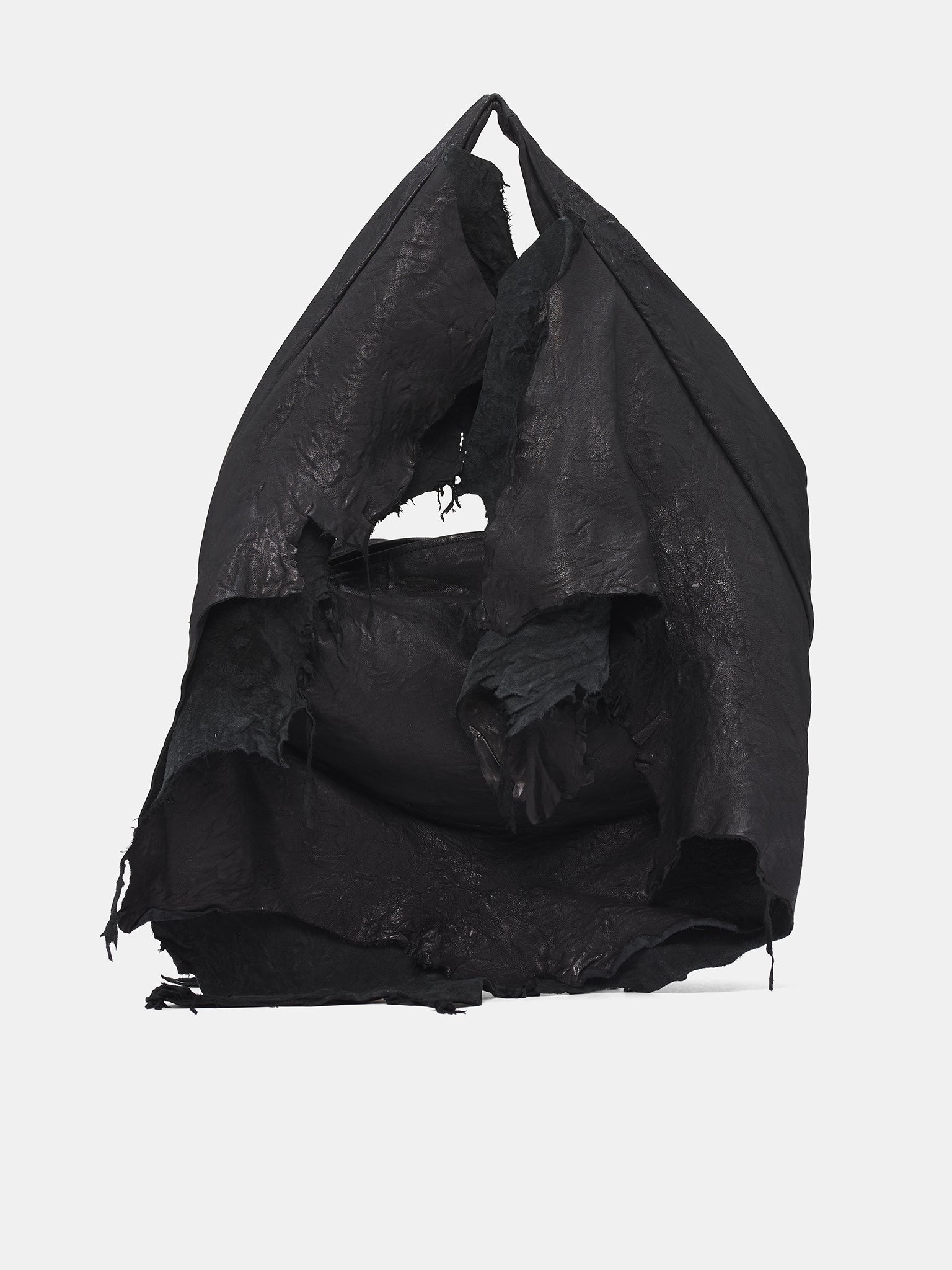 'Pitch Black' Lamb Leather Primal Bag (PRIMAL-BAG-PITCH-BLACK)