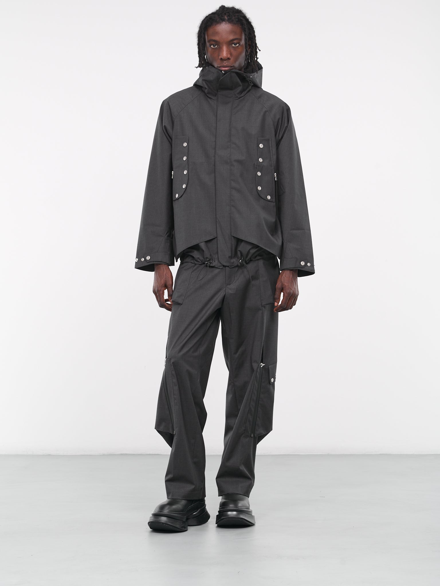 Totem Cargo Trousers (TRS-102-06-DARK-GREY)