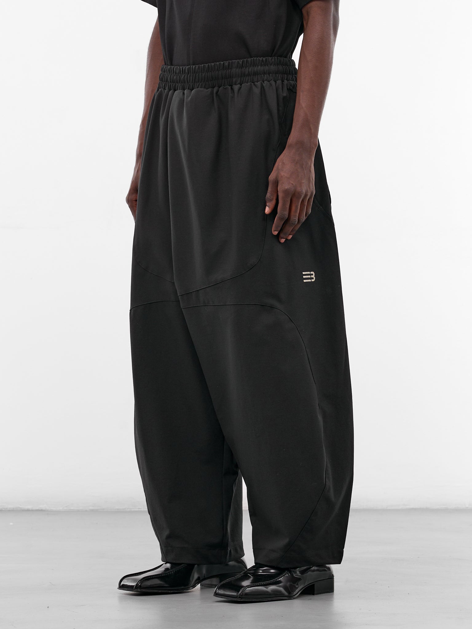 Nomad Black Nylon Baggy Pants (PT-00-EB-EUPHORIC-BLACK)