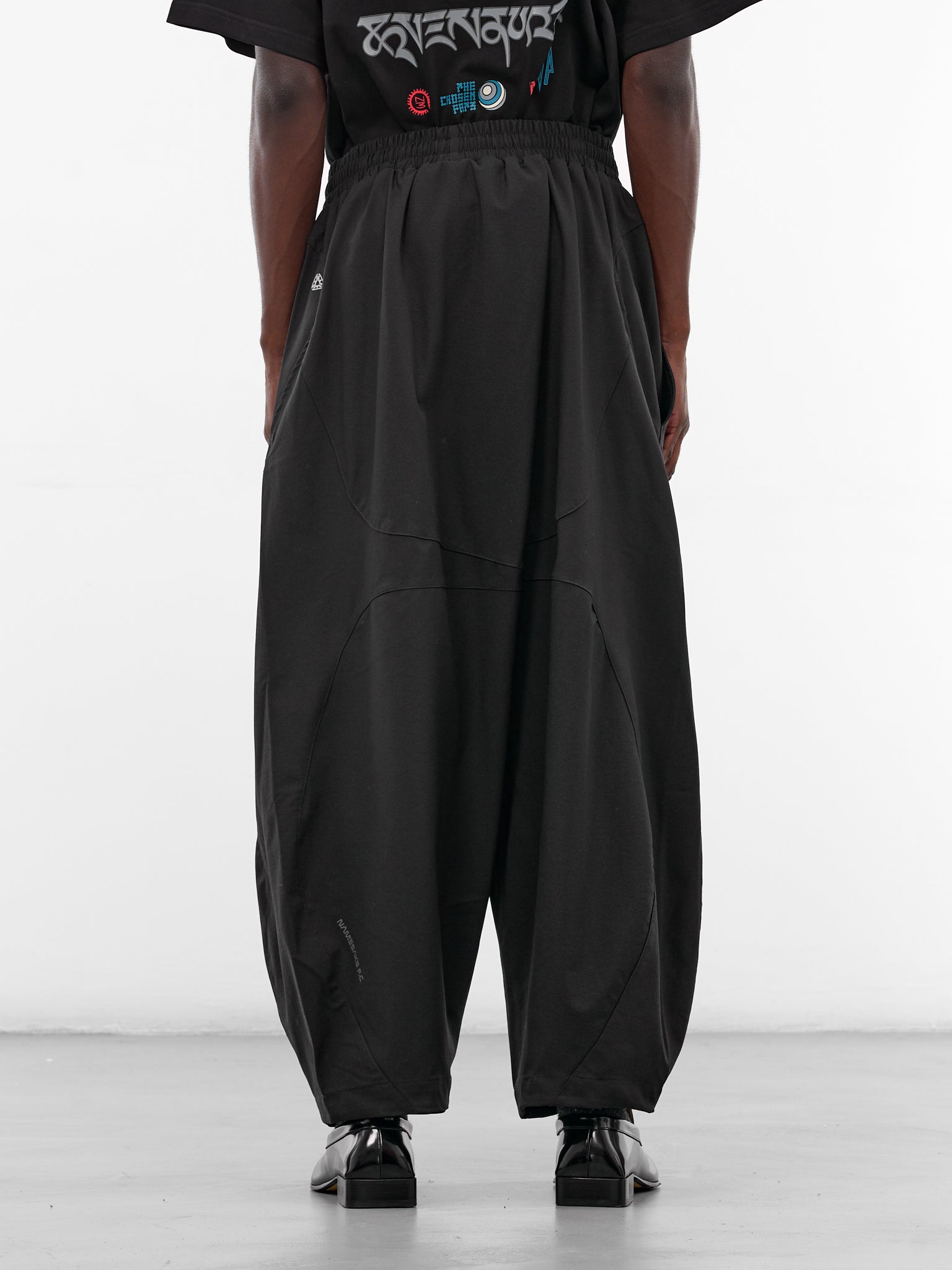 Nomad Black Nylon Baggy Pants (PT-00-EB-EUPHORIC-BLACK)