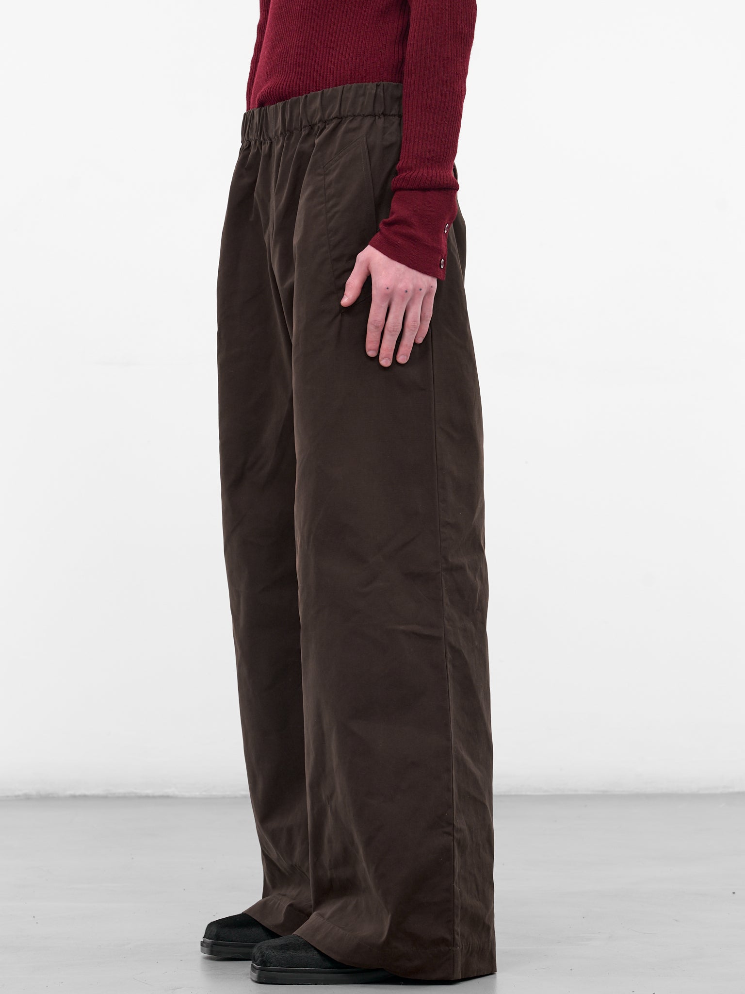 Brown Technical Track Pants (PT-001-A-BROWN)