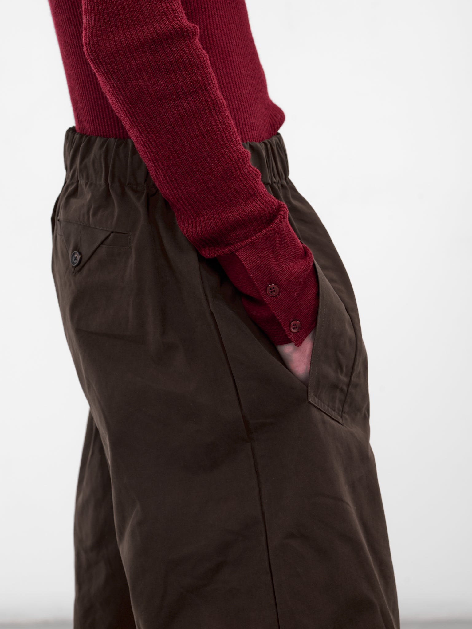 Brown Technical Track Pants (PT-001-A-BROWN)