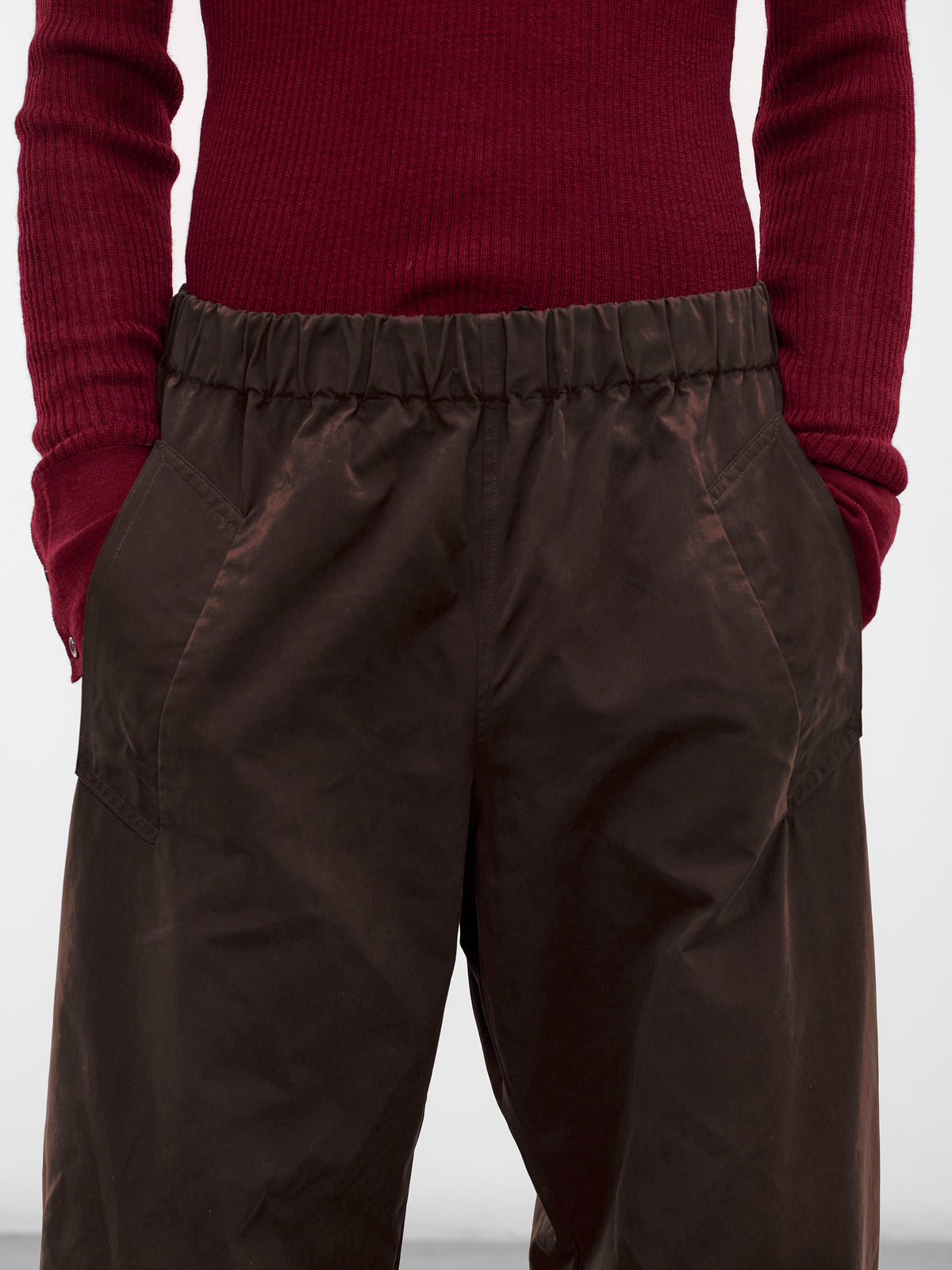 Brown Technical Track Pants (PT-001-A-BROWN)