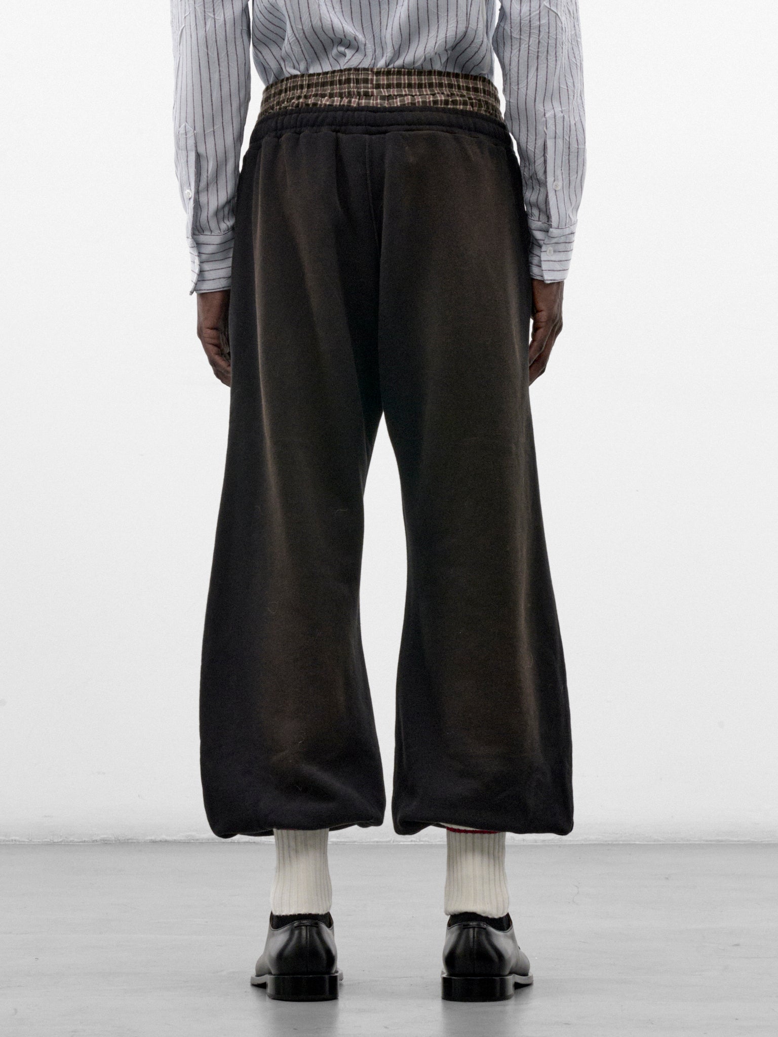 Black Cotton Fleece Joggers (PT-005-A-BLACK)