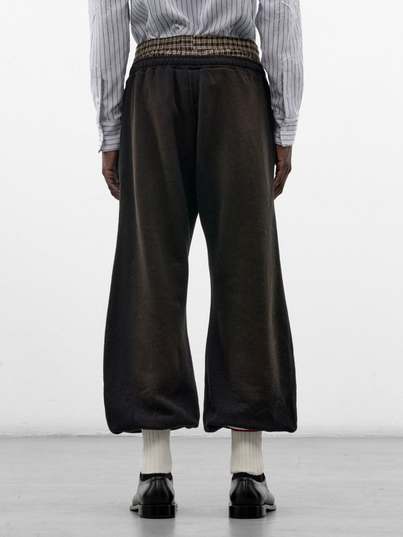 Black Cotton Fleece Joggers (PT-005-A-BLACK)