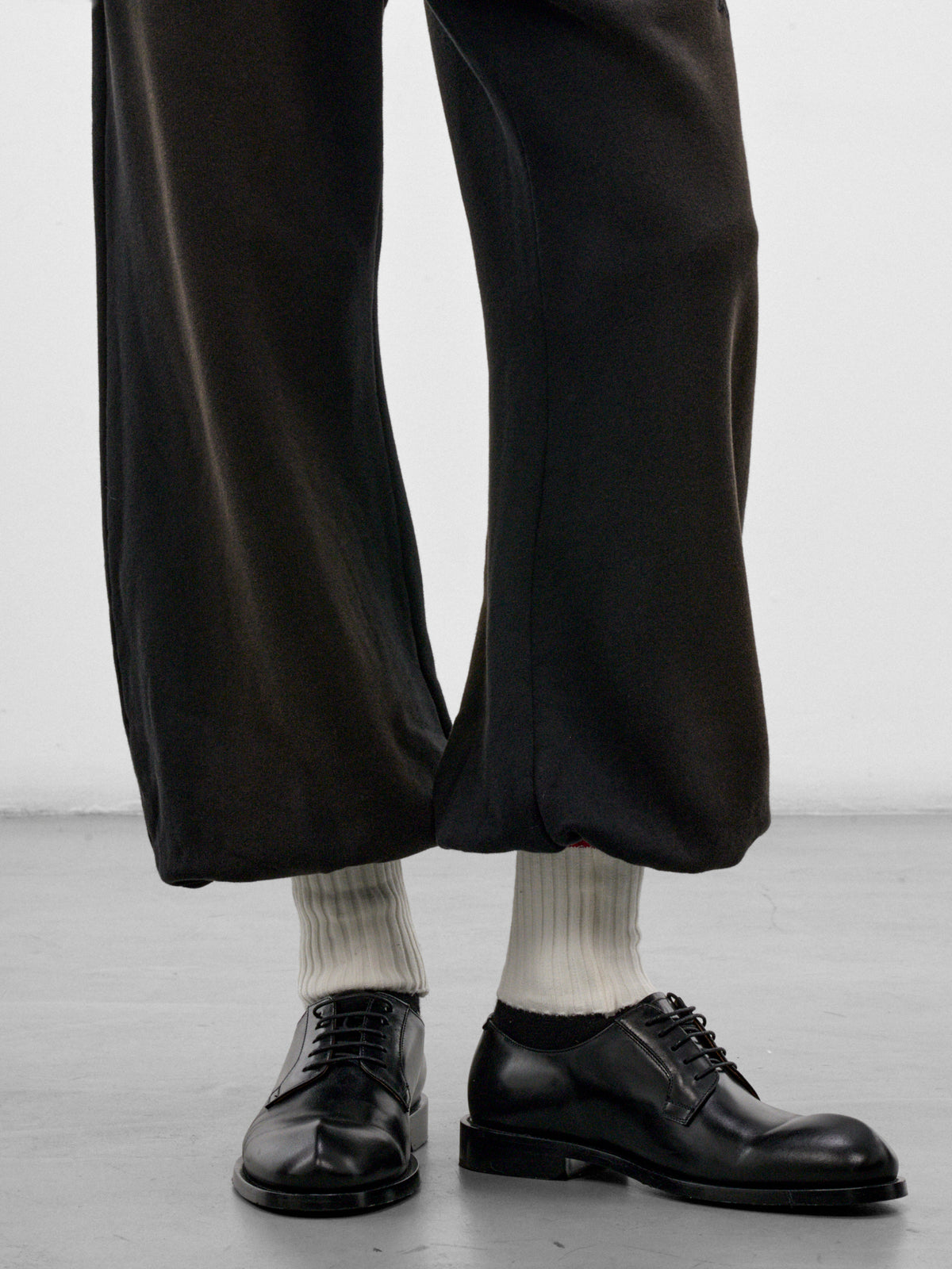 Black Cotton Fleece Joggers (PT-005-A-BLACK)