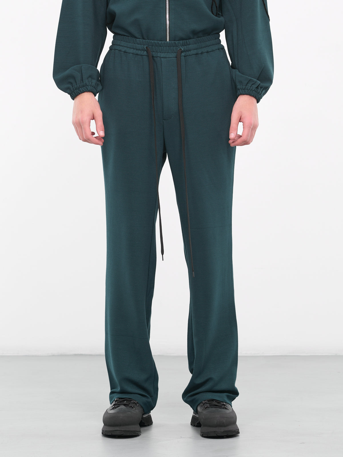 Track Pants (PT-01G-BOTTLE-GREEN-BLACK)