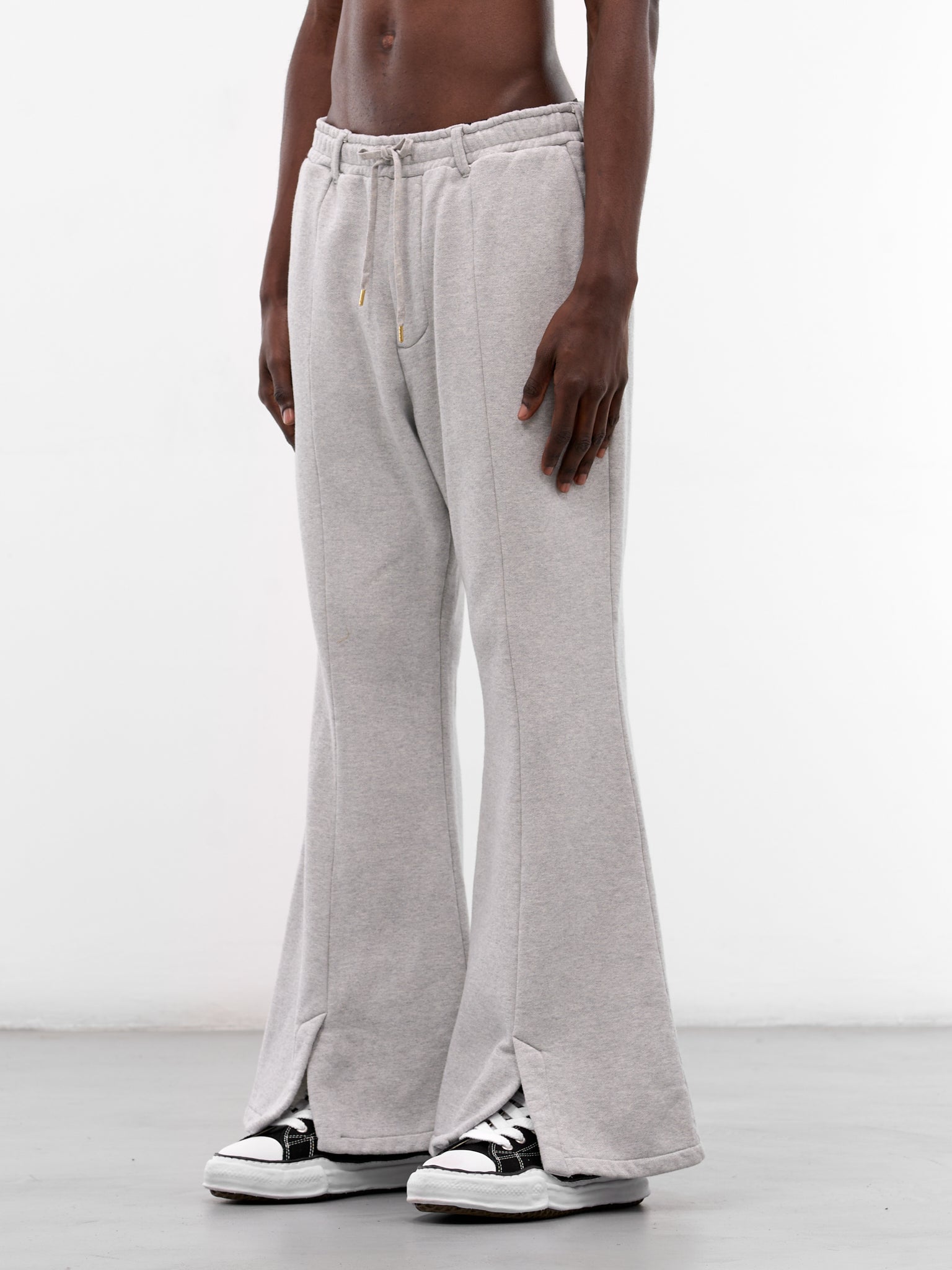 Gray Flared Sweatpants (PT-SV-NGA-1003-GRAY)