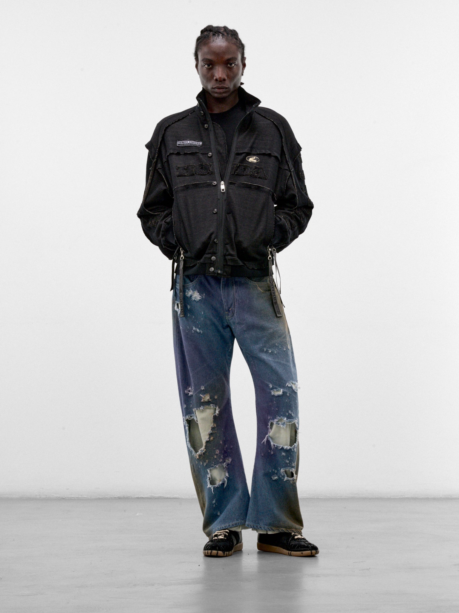 Indigo Halation Flare Denim Jeans (PT-SV-NRA-1003-INDIGO)