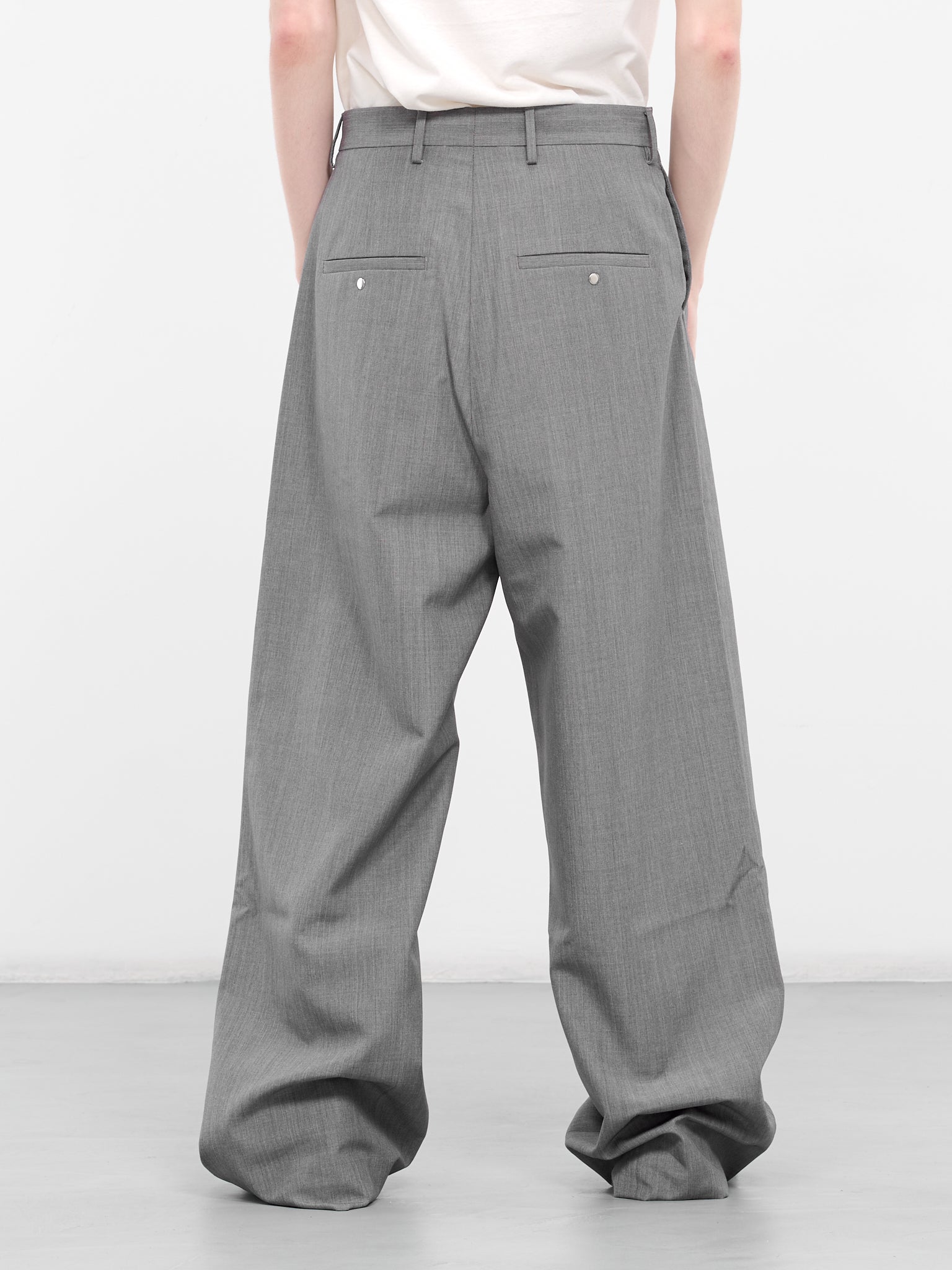 Vacuum Wide Leg Pants (PT-WLSL1-731-953-GREY)