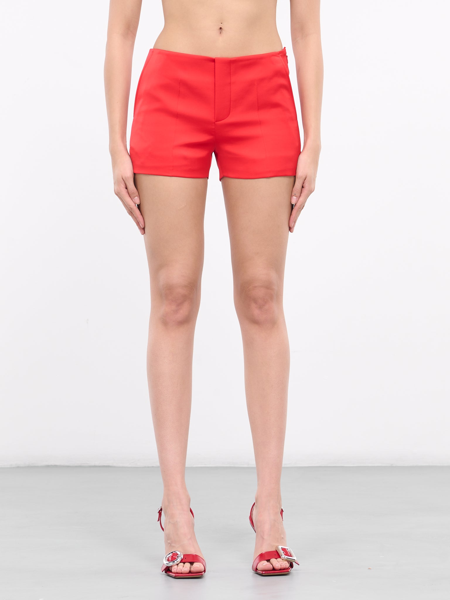 Fitted Shorts (PT0-24-199-W-RED)