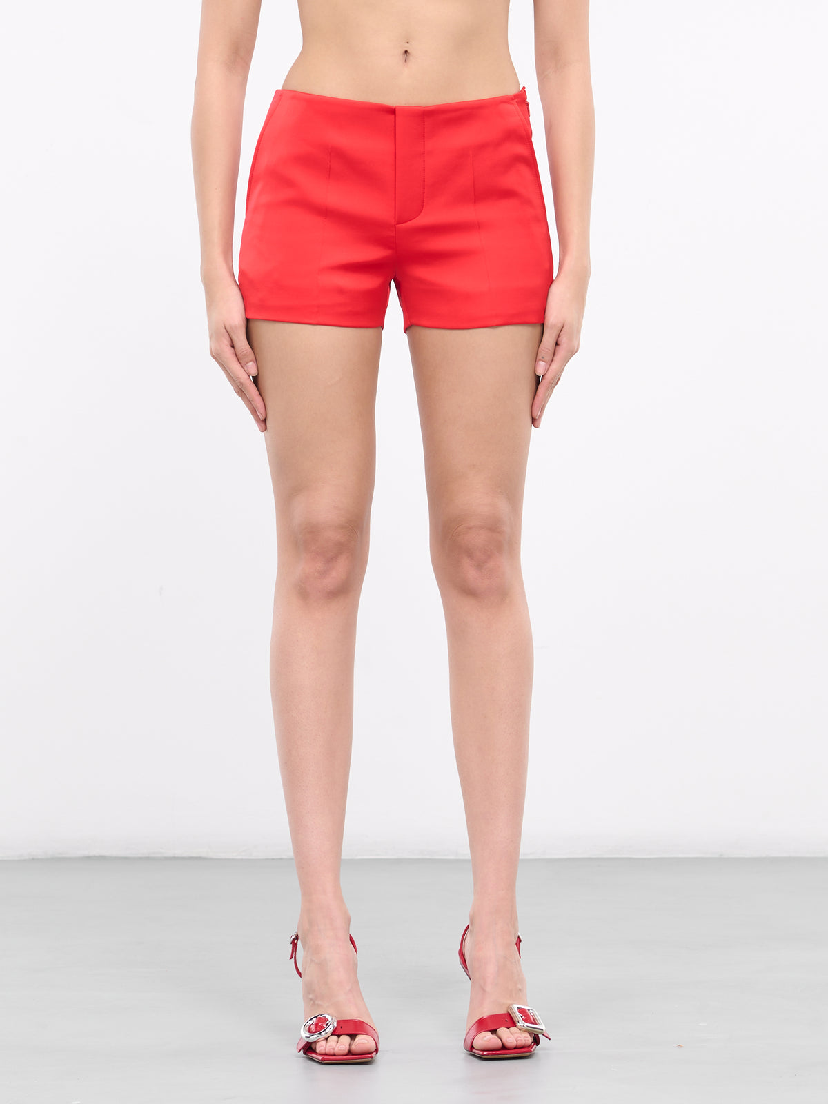 Fitted Shorts (PT0-24-199-W-RED)