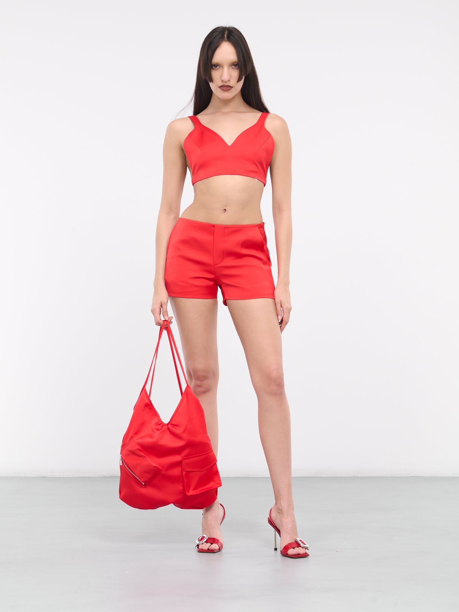 Fitted Shorts (PT0-24-199-W-RED)